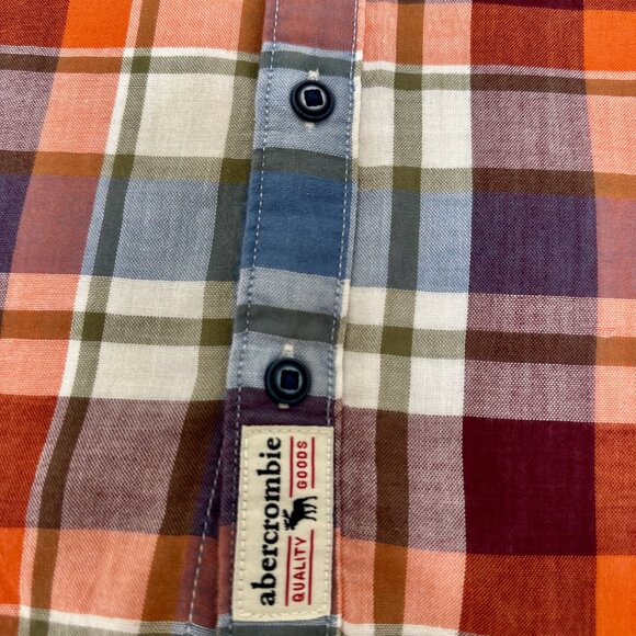 ABERCROMBIE KIDS BOYS LONG-SLEEVE BUTTON-DOWN SHIRT - Picture 5 of 9